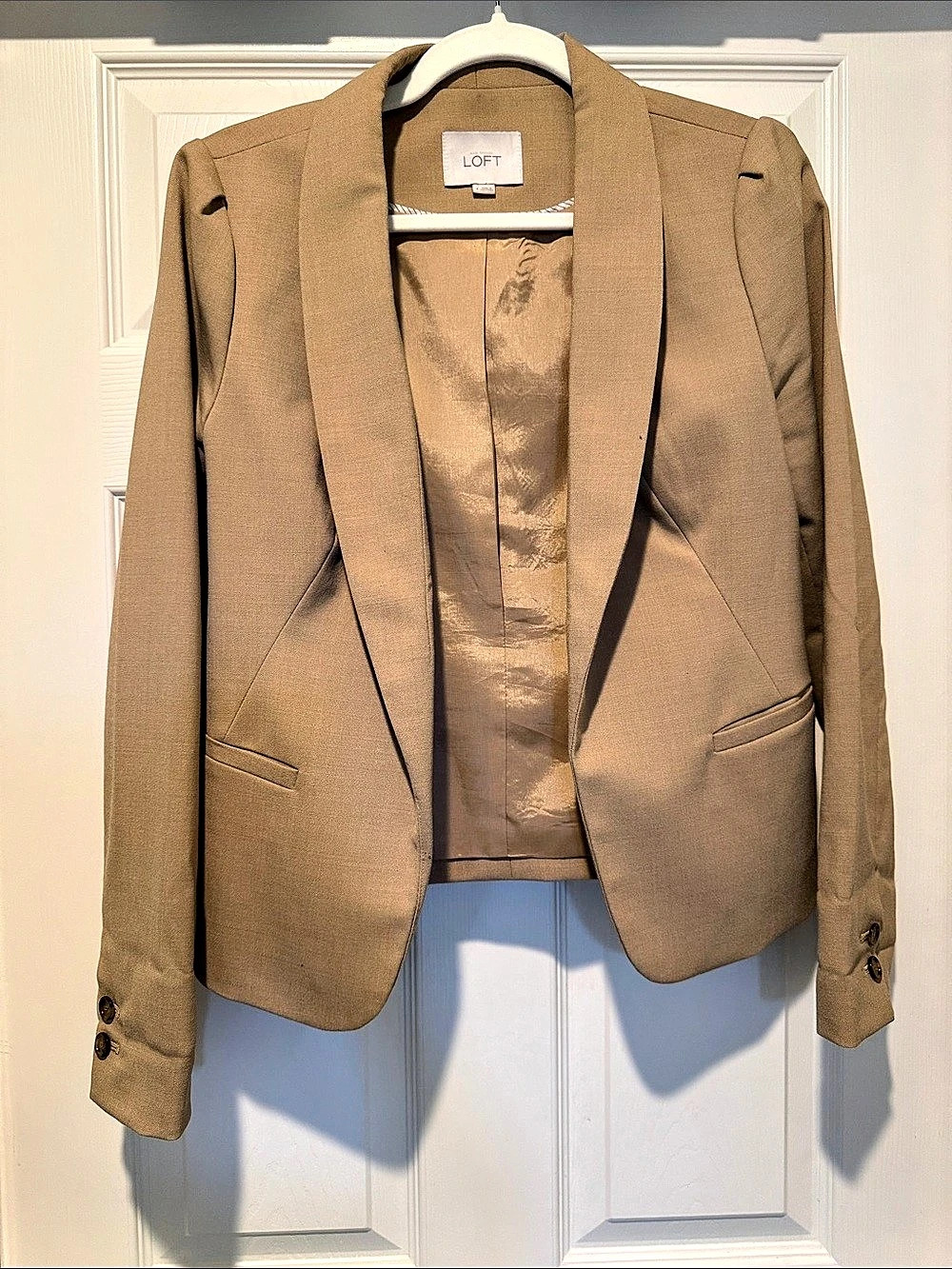 LOFT Women's Brown Blazer Like New